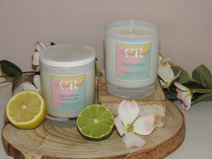 2 x Large Candles (Mixed)