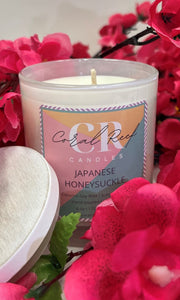 2 x Large Candles Japanese Honeysuckle + Lychee & Guava Sorbet